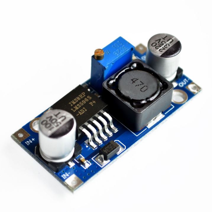 LM2596 DC-DC Buck Converter Step Down Adjustable Power Supply Module - Maker Supply