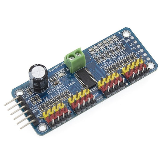 PCA9685 16 Channel 12-Bit Motor Driver I2C Module Robot Servo Driver Board 